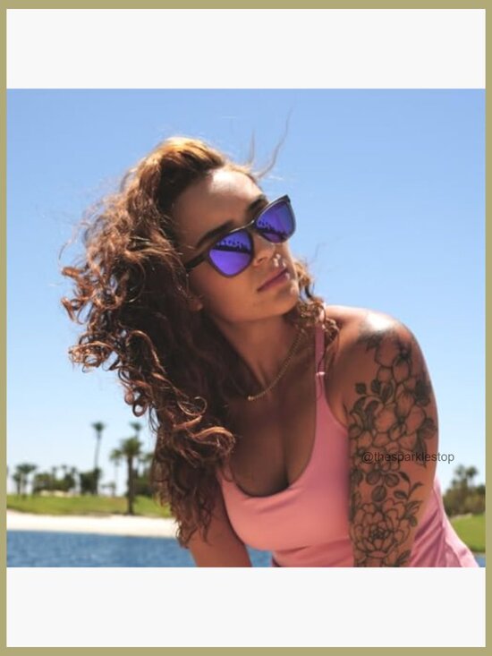 Polarized Sunglasses with Rubberized Nosepads Square Frame Full Coverage main image 6